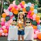 131Pcs Tropical Balloons Garland Arch Kit, 18" 12" 10" 5" Summer Hawaiian Balloon Arch with Palm Leaves, Baby Shower Birthday Party Supplies Adult Teen Kids Boys Girls Luau Party Decorations